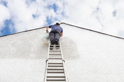 Peinture extérieure à Jenzat — façades et ravalement